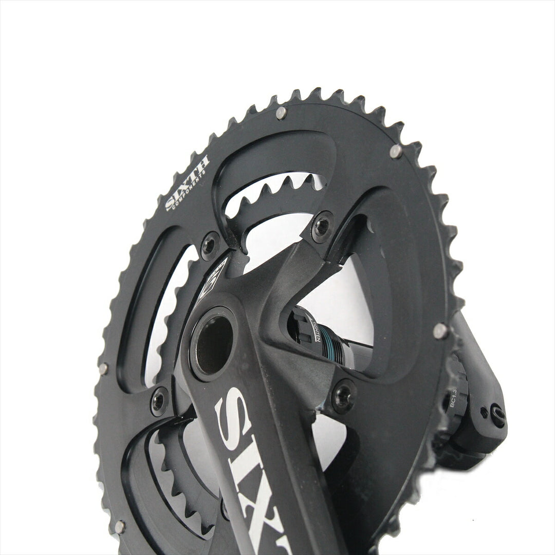 SIXTH Components 2pc. Compact Crank Set CNC 50/34T 175mm