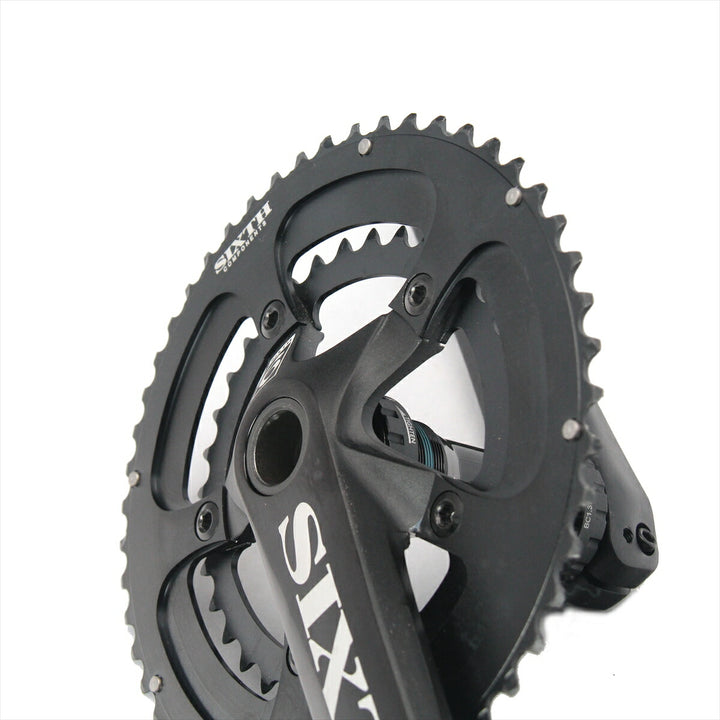 SIXTH Components 2pc. Compact Crank Set CNC 50/34T 175mm