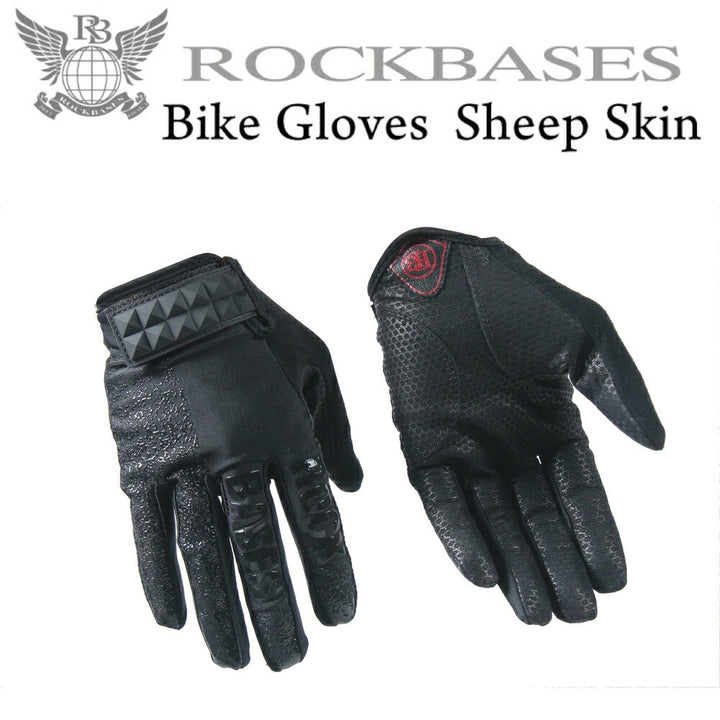 ROCKBASES Sheep Skin Bike Glove ロックベーシズ シープスキングローブ