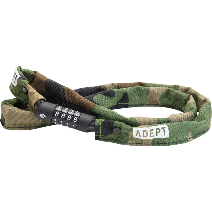ADEPT(アデプト) C311 ダイヤルチェーンロック 1100mm カモフラージュ