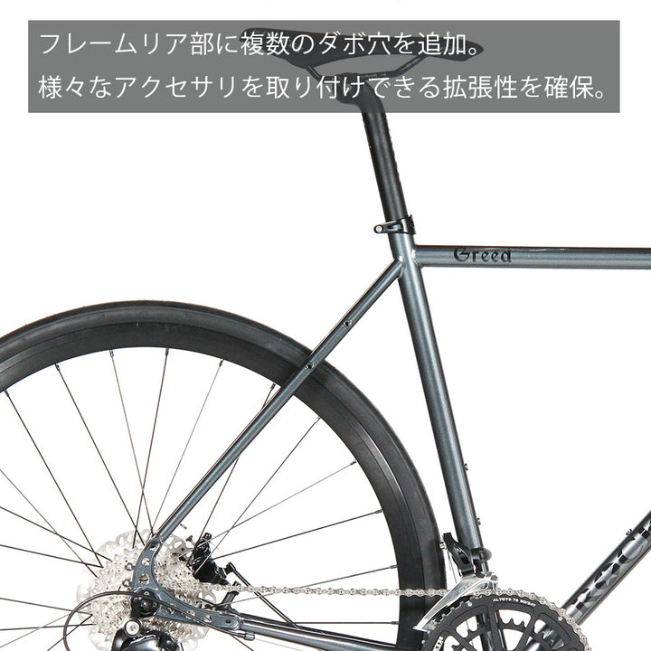 Greed Drop 2x9s Custom LAVA Grey （グリード ドロップ 2x9s カスタム ラバグレー）