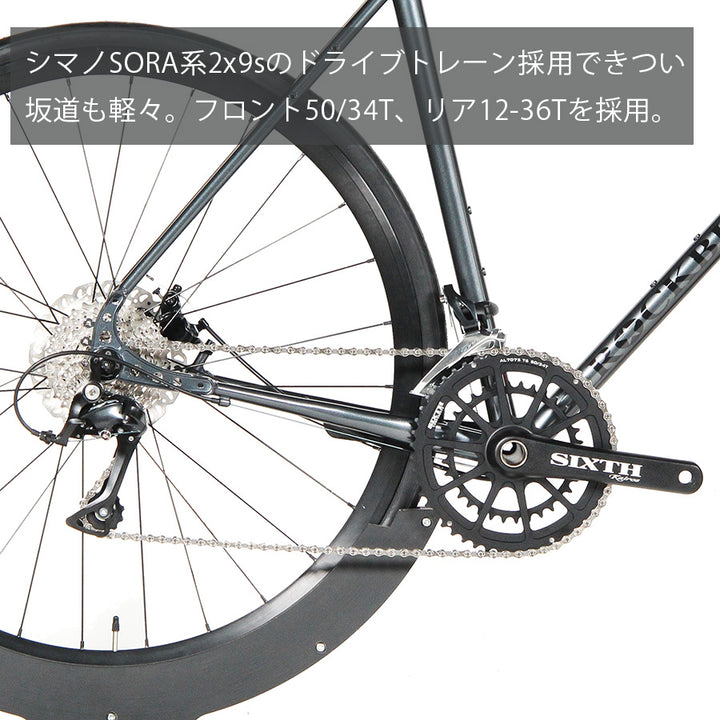 Greed Drop 2x9s Custom LAVA Grey （グリード ドロップ 2x9s カスタム ラバグレー）