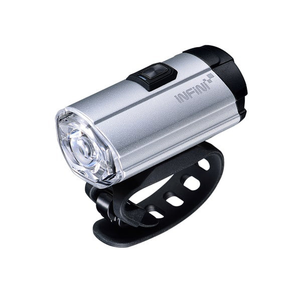 INFINI TRON 300 USB充電式ヘッドライト シルバー