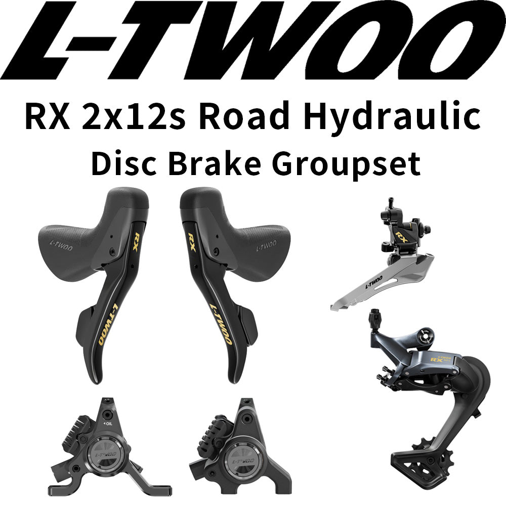【近日発売予定】LTWOO RX 2x12s Hydraulic Disc Brake Groupset (RX 2x12段 油圧ディスクブレーキセット)
