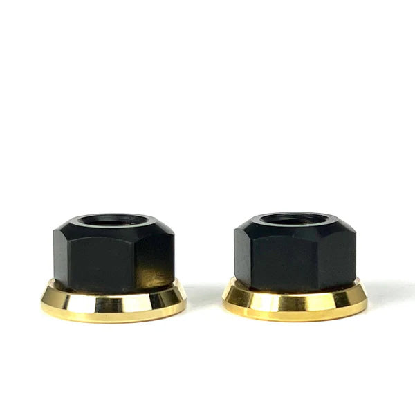 RUNWELL ELITE HUB NUT Black/Gold（ランウェル エリートハブナット ブラック/ゴールド）