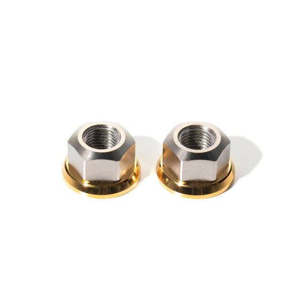 RUNWELL ELITE HUB NUT Silver/Gold（ランウェル エリートハブナット シルバー/ゴールド）