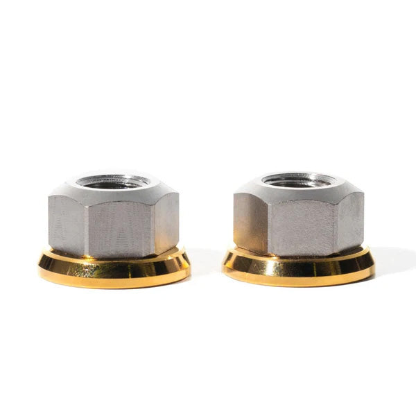 RUNWELL ELITE HUB NUT Silver/Gold（ランウェル エリートハブナット シルバー/ゴールド）