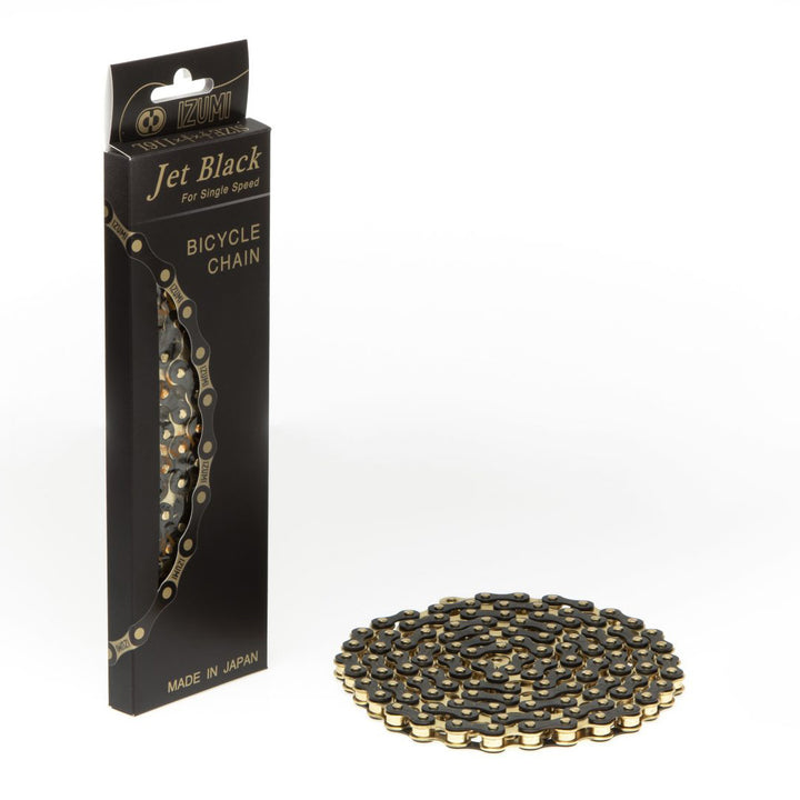 IZUMI Jet Black Chain Gold (イズミ ジェットブラックチェーン ゴールド)