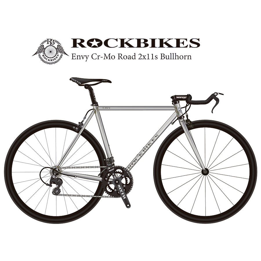 ロードバイク・フラットバーロード（クロスバイク） ROCKBIKES