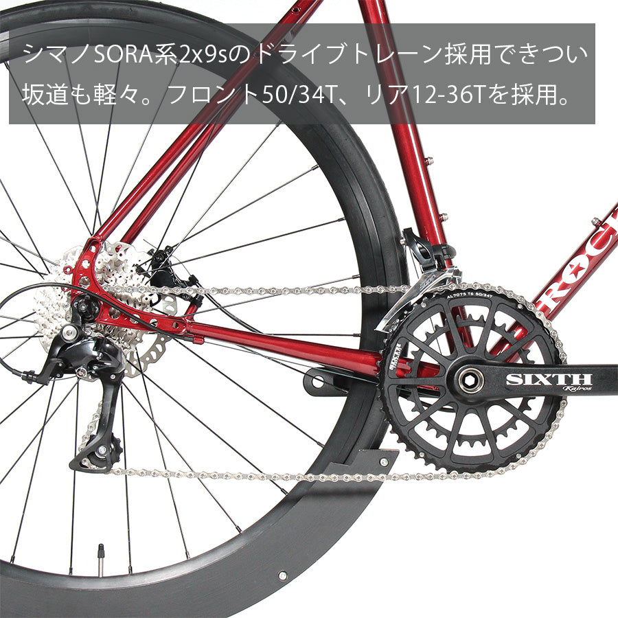 Greed Drop 2x9s Custom Garnet Red （グリード ドロップ 2x9s カスタム ガーネットレッド）