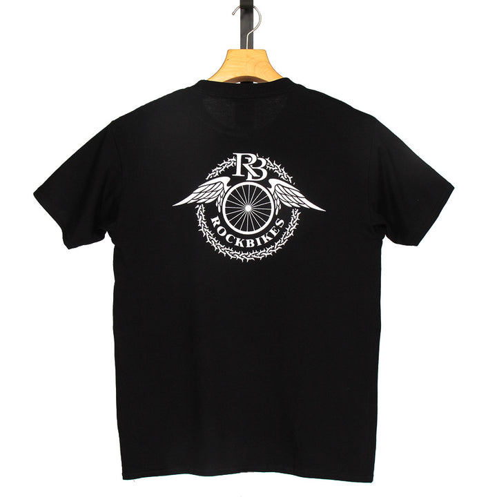 ROCKBIKES T-shirt Wing Logo (ロックバイクス Tシャツ ウィングロゴ）