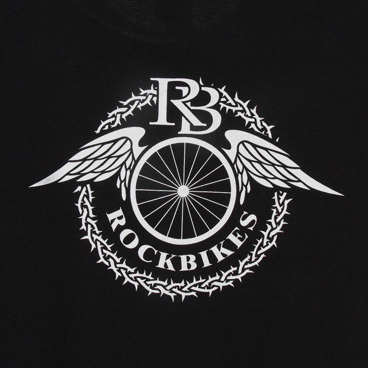 ROCKBIKES T-shirt Wing Logo (ロックバイクス Tシャツ ウィングロゴ）