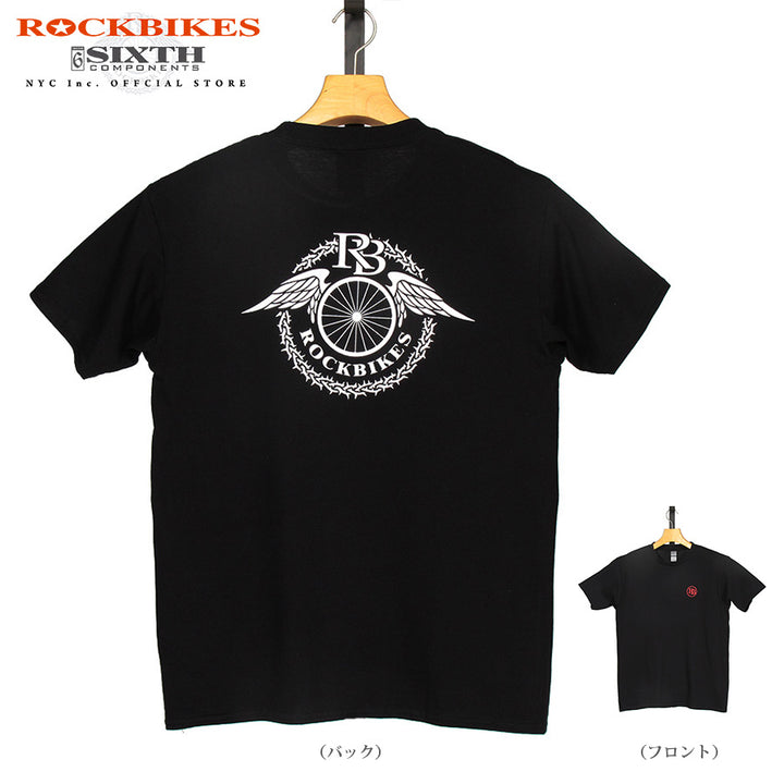 ROCKBIKES T-shirt Wing Logo (ロックバイクス Tシャツ ウィングロゴ）
