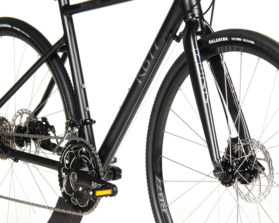 RB77 Amistad (アミスタット) Matte Black（マットブラック） – ROCKBIKES
