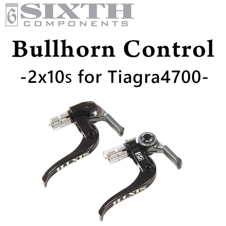 SIXTH Components BULLHORN CONTROL (ブルホーンコントロール フロントダブル、4700系ティアグラ用）