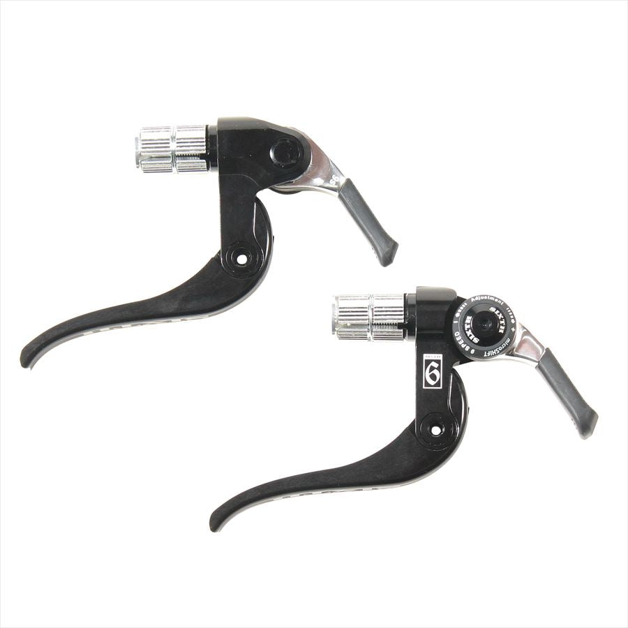 SIXTH Components BULLHORN CONTROL (ブルホーンコントロール フロントダブル、ロード/MTB用リア9速対応）