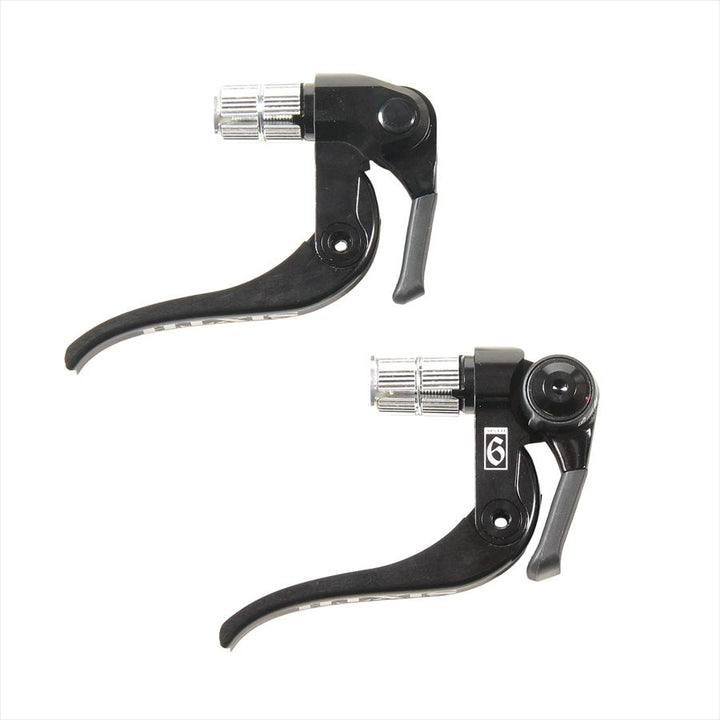 SIXTH Components BULLHORN CONTROL (ブルホーンコントロール フロントダブル、ロード/MTB用リア9速対応）