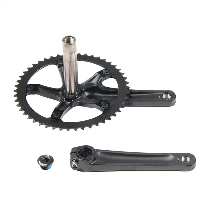 SIXTH Components Hera Track Crank set Black 49T