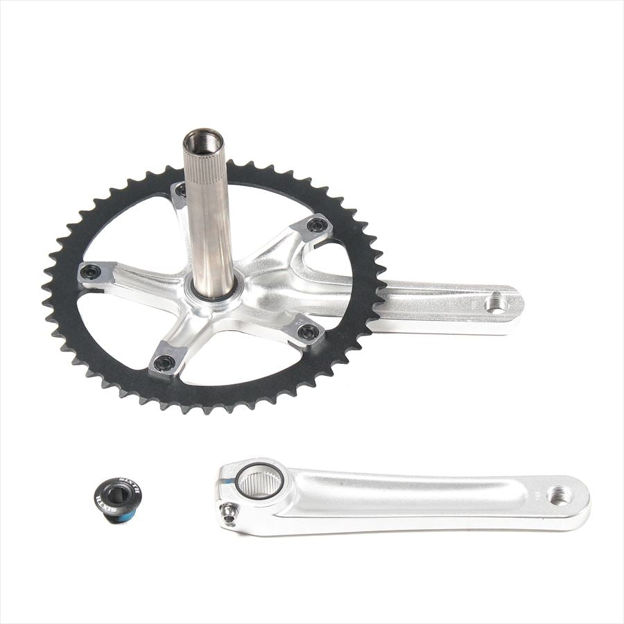 SIXTH Components Hera Track Crank set Silver 49T – ROCKBIKES