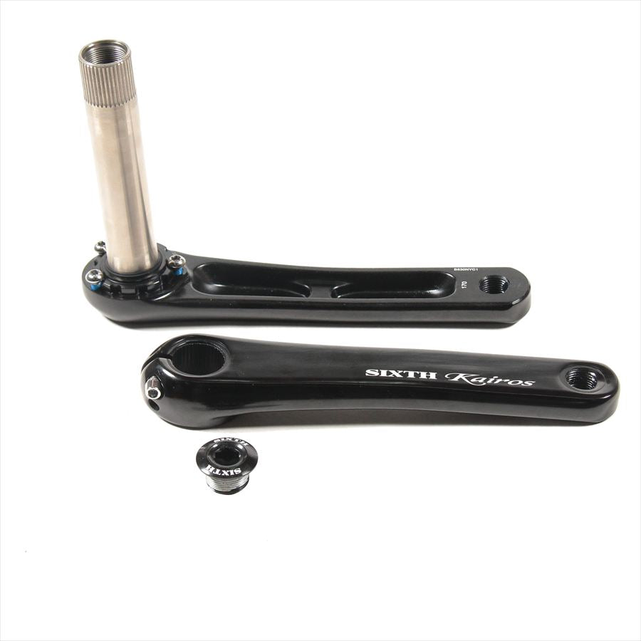 SIXTH Components Kairos Crank Black クランクアーム単体 – ROCKBIKES