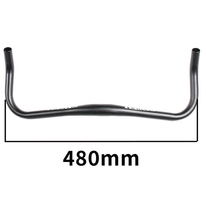 SIXTH Components Horus Bullhorn Bar 31.8 x 480mm Φ22.2 Black