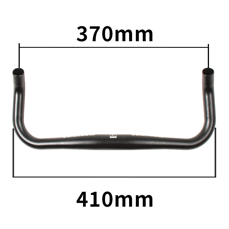 SIXTH Components Horus Bullhorn Bar 31.8 x 400mm Φ23.8 Black