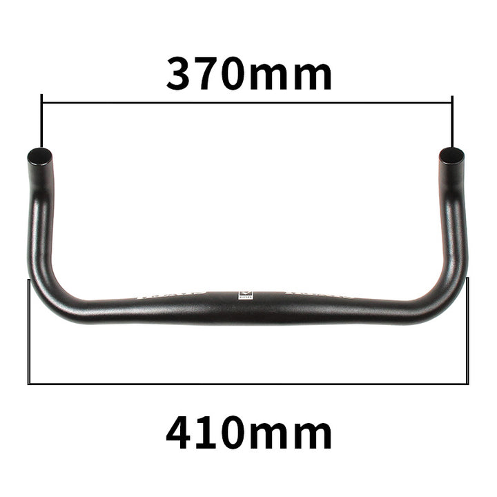 SIXTH Components Horus Bullhorn Bar 31.8 x 400mm Φ23.8 Black