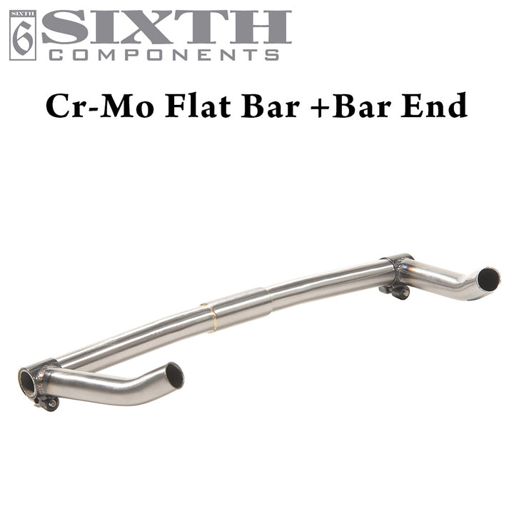 SIXTH Components Cr-Mo Flat Bar + Bar End