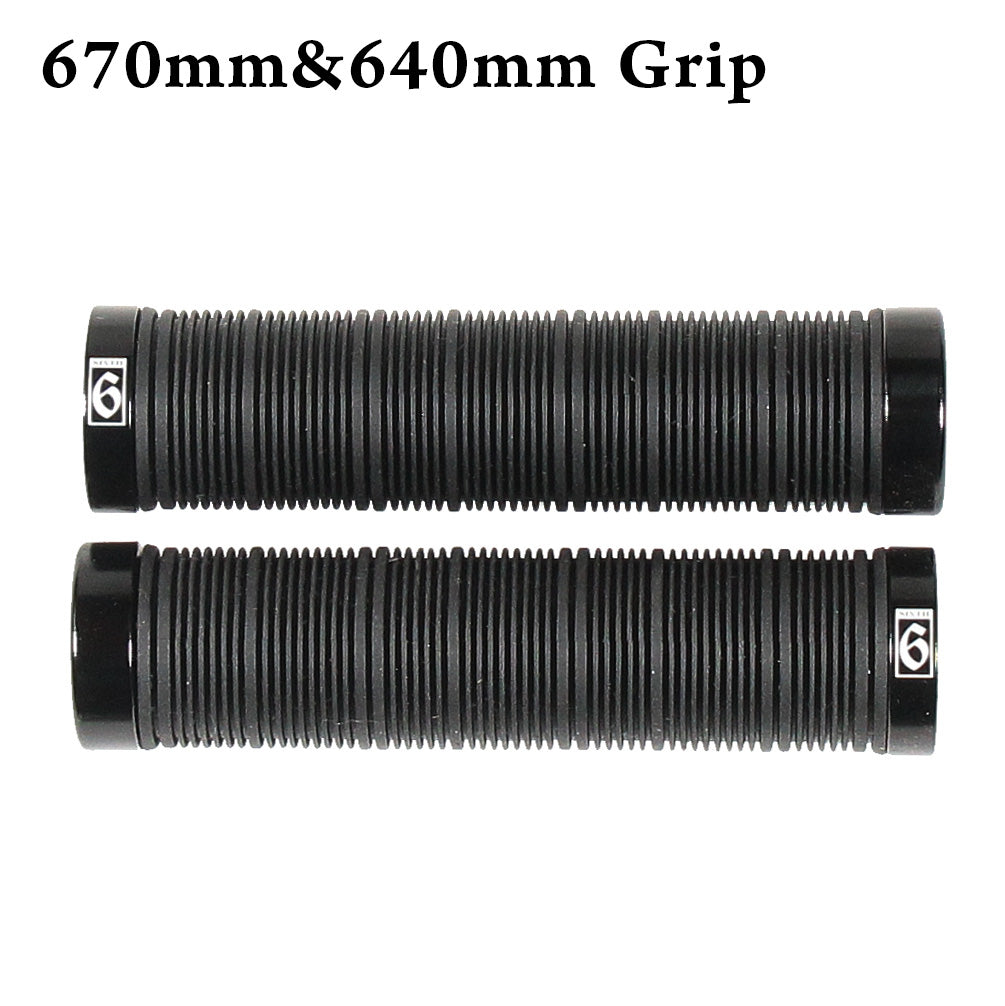 rakutao専用 アウトレット商品】SIXTH Components Riser Bar 31.8mm + Lock on Grip