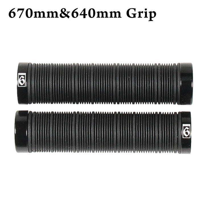 【アウトレット商品】SIXTH Components Riser Bar 31.8mm + Lock on Grip Set
