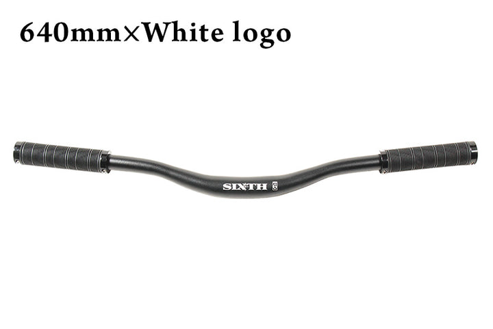 【アウトレット商品】SIXTH Components Riser Bar 31.8mm + Lock on Grip Set