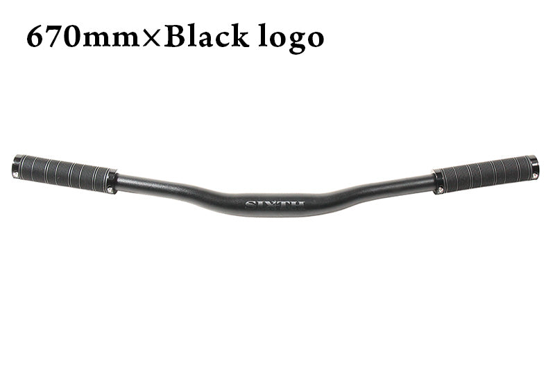 アウトレット商品】SIXTH Components Riser Bar 31.8mm + Lock on Grip