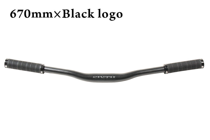 【アウトレット商品】SIXTH Components Riser Bar 31.8mm + Lock on Grip Set