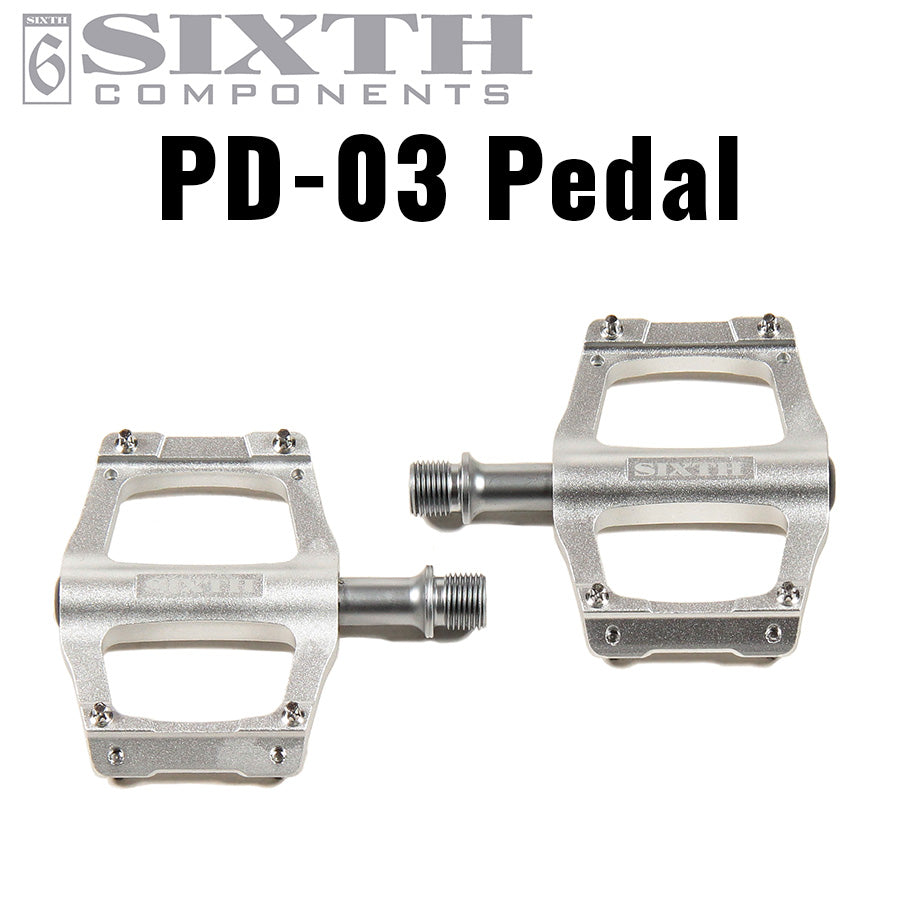 Silver Certificate Deck 【稀少BEE材質世界限定品】特価 SIXTH Components PD-03 CNC Pedal Silver – ROCKBIKES
