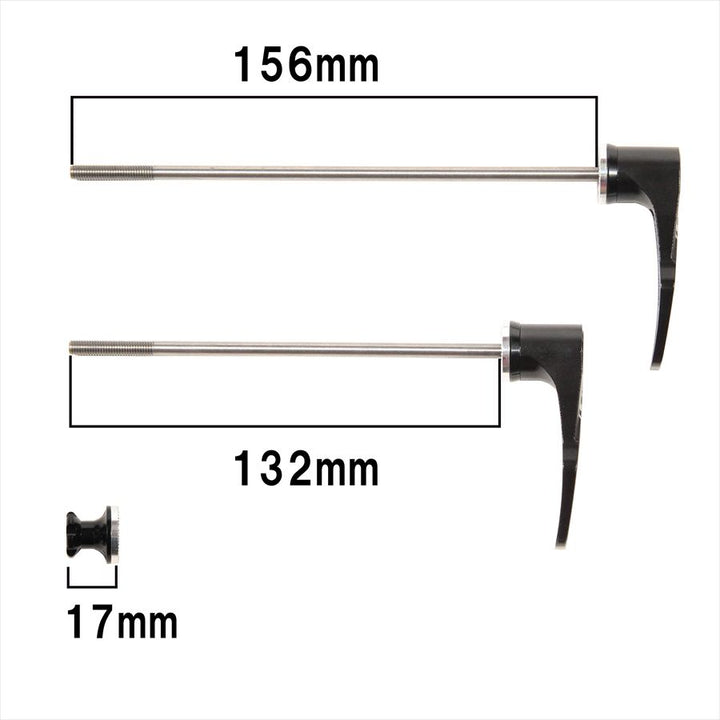 SIXTH Components Titanium Rotary Skewers Black (チタン ロータリースキュワー ブラック)
