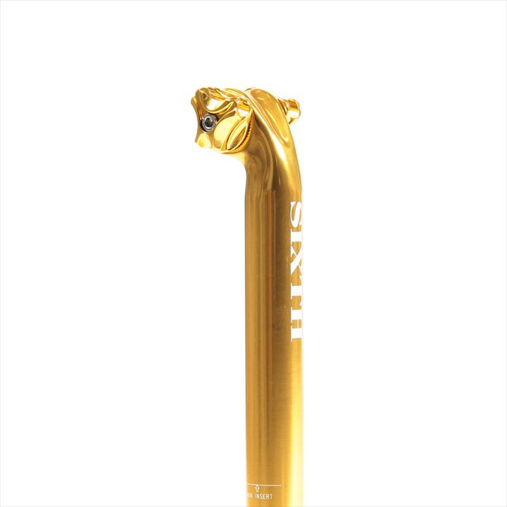 SIXTHcomponents Horus Seat post 31.6 x 280mm Gold (ホルス シートポスト 31.6x280mm ゴールド)