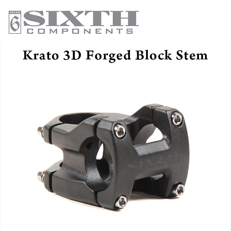 SIXTH Components Krato stem Black (クラート ステム ブラック