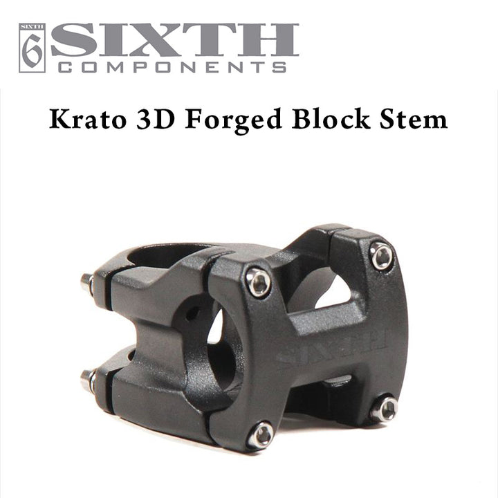 SIXTH Components Krato stem Black (クラート ステム ブラック)