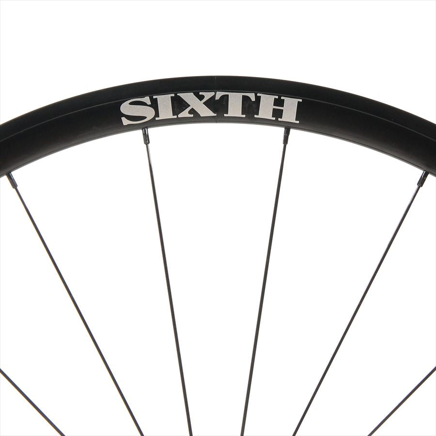 SIXTH Components Machus Wheel Black (マクス ロードホイールセット ブラック)