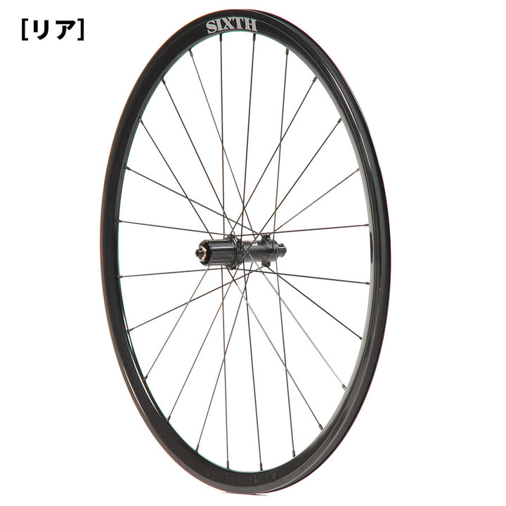 SIXTH Components Machus Wheel Black (マクス ロードホイールセット ブラック)