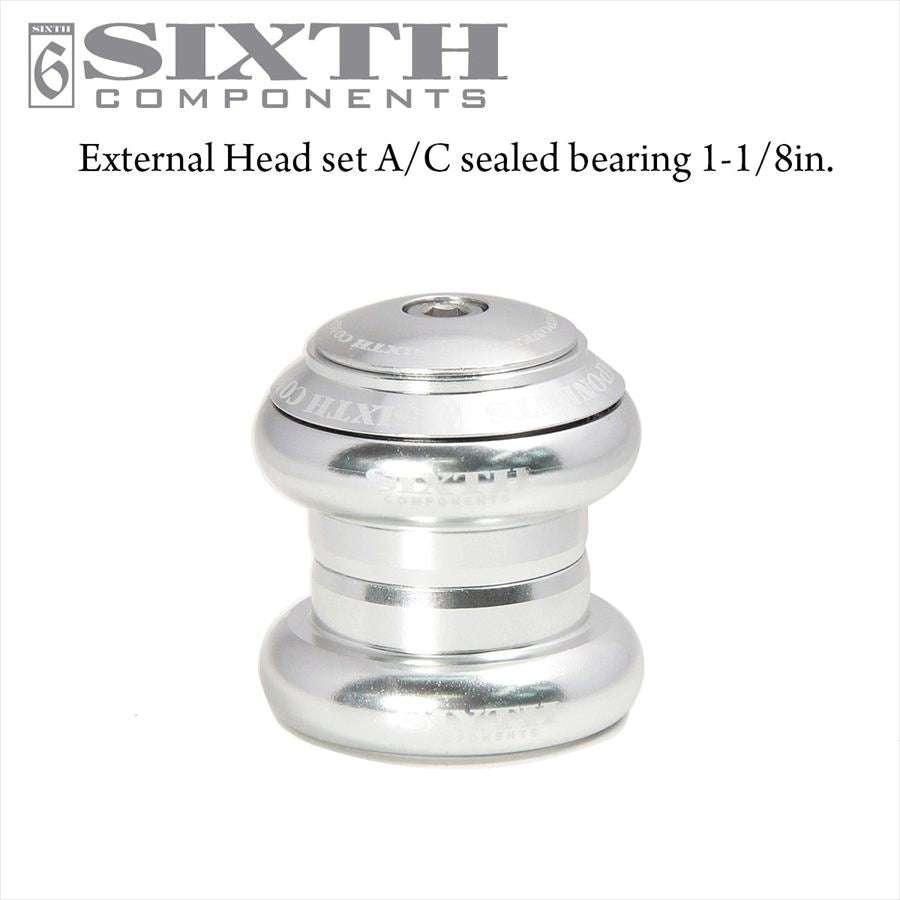 SIXTH Components External Head Set Silver (エクスターナル ヘッド