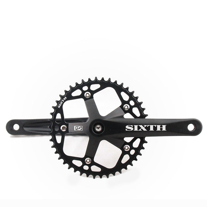 SIXTH Components 3pc N/W Single Crank set 46T 170mm