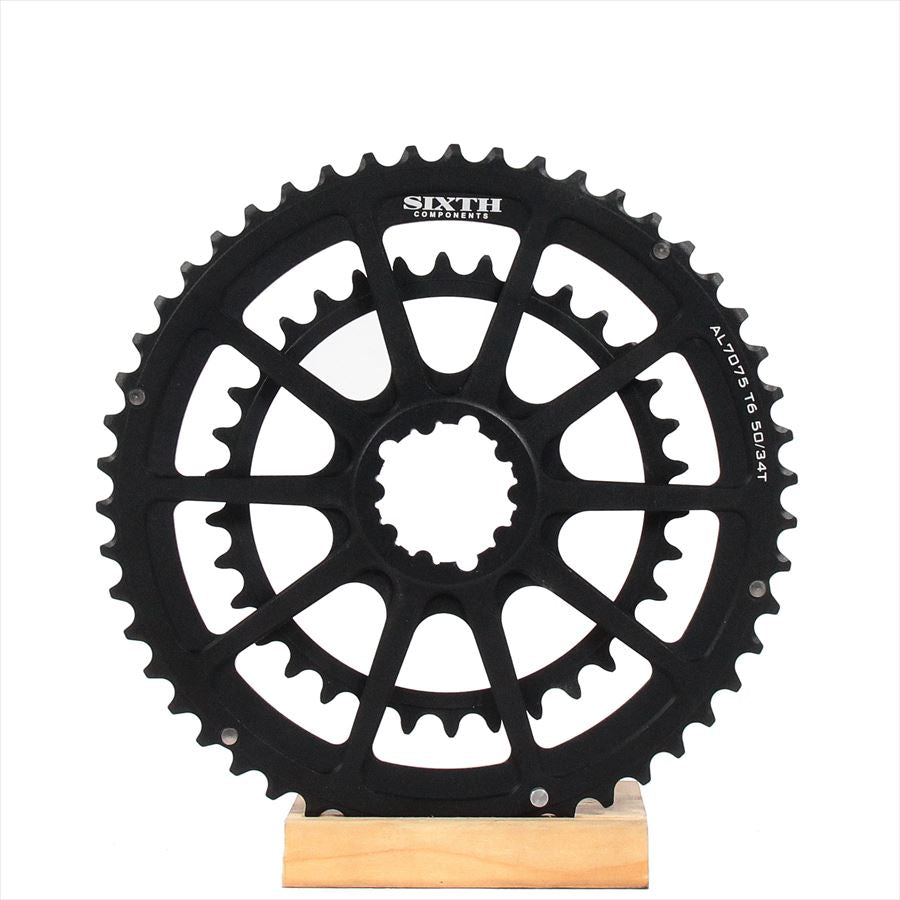 SIXTH Components Double Chain Ring 50/34T – ROCKBIKES