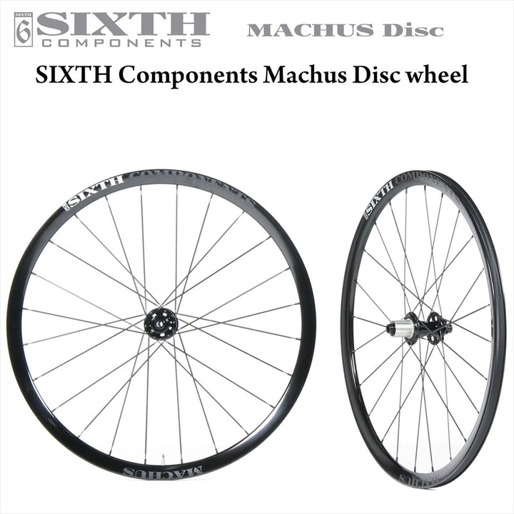 SIXTH Components Machus Disc Wheel (マクス ディスク ロードホイールセット)