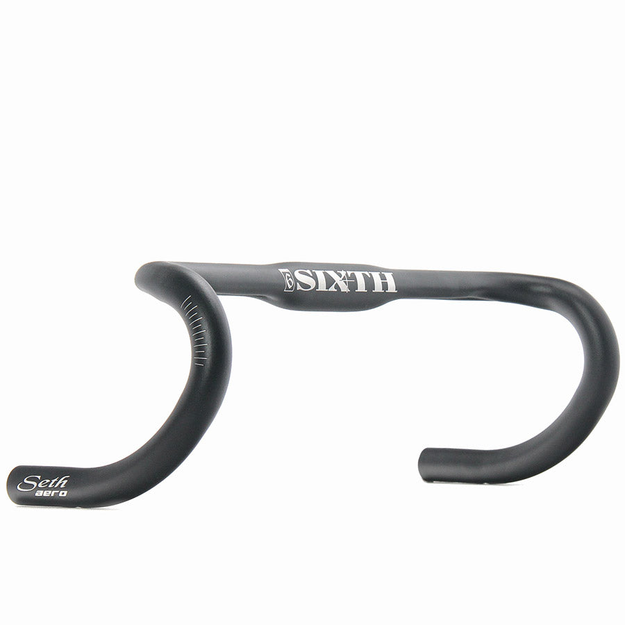SIXTH Components Seth Aero Drop Bar Black