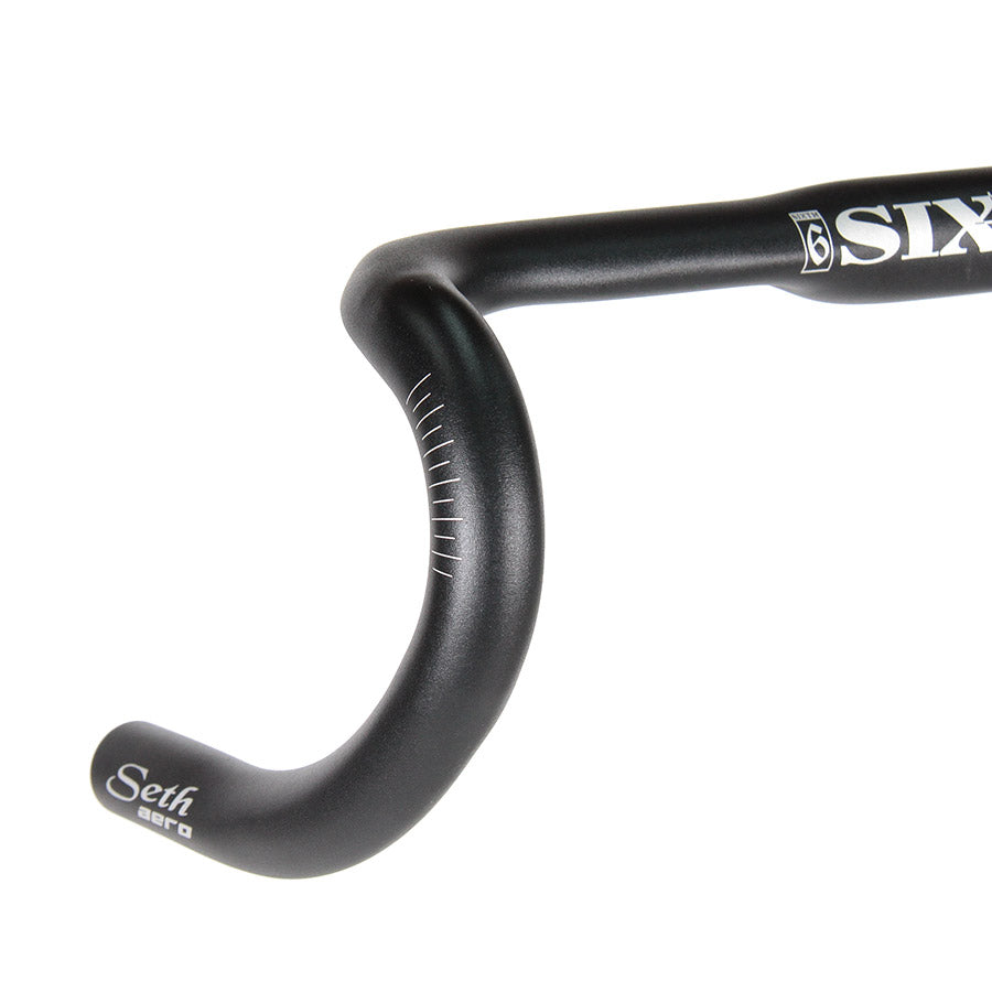 SIXTH Components Seth Aero Drop Bar Black
